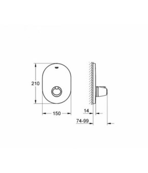 Смеситель Grohe Grohtherm 19356000