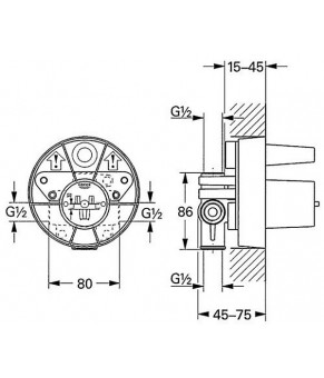 Смеситель Grohe Tenso 33962000