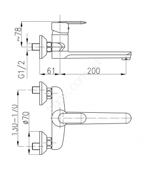 Смеситель Armatura Amber 580-940-00