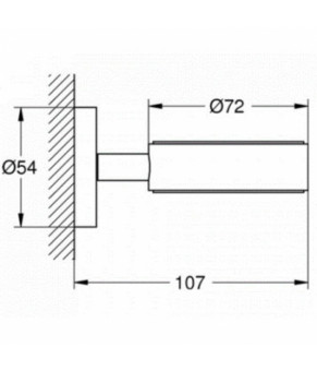 Держатель для мыльницы Grohe Essentials 40369001