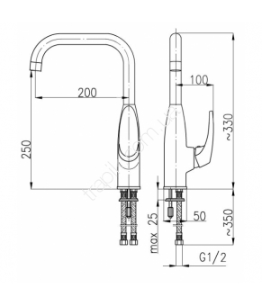 Смеситель Armatura Delta 6703-914-00