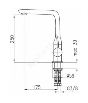 Смеситель Armatura Malachit 4403-915-00