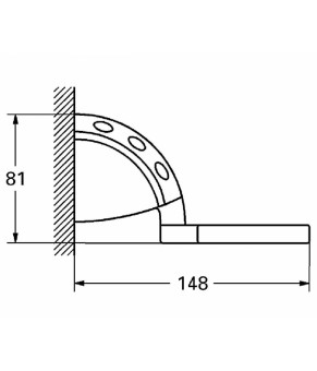 Держатель для мыльницы Grohe Sentosa 40223000