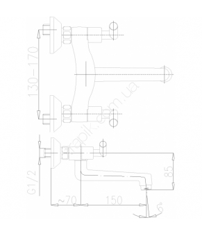 Смеситель Armatura Harmonic 340-820-00
