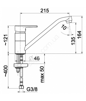 Смеситель Armatura Selen 4413-915-00