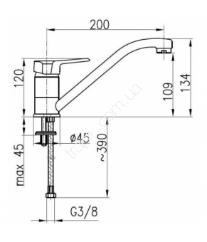 Смеситель Armatura Beryl 4803-915-00