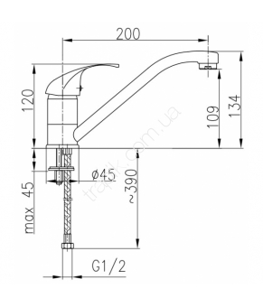 Смеситель Armatura Ecokran 5513-924-00