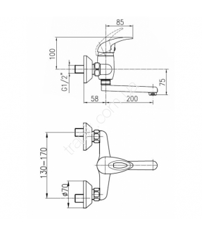 Смеситель Armatura Jaspis 540-910-00