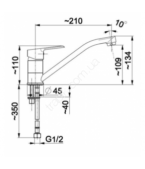 Смеситель Armatura Seelit 5813-914-00