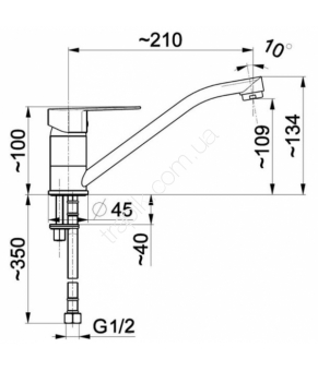 Смеситель Armatura Sofit 5113-914-00
