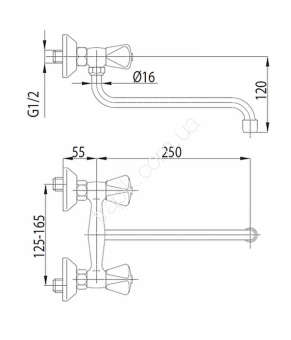 Смеситель Armatura Standard 300-690-00