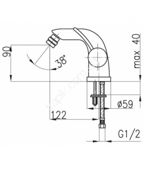 Смеситель Armatura Malachit 4407-014-00