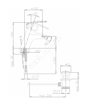 Смеситель Armatura Rubin 567-014-00