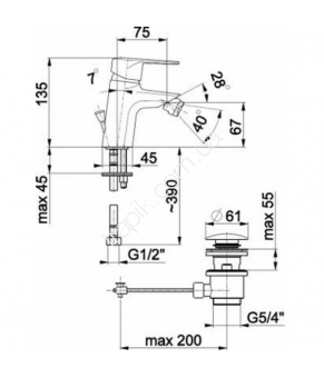 Смеситель Armatura German 4517-014-00