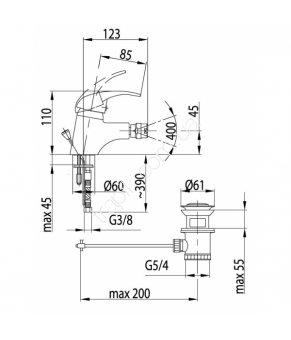 Смеситель Armatura Nefryt 507-015-00