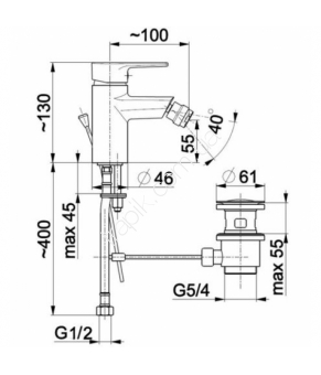 Смеситель Armatura Selen 4417-014-00