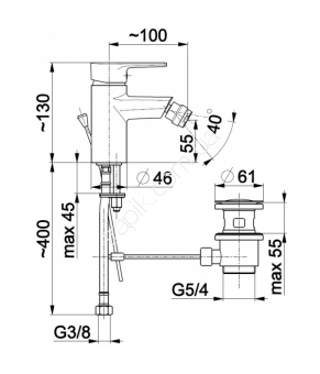 Смеситель Armatura Selen 4417-015-00