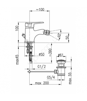 Смеситель Armatura Beryl 4807-014-00