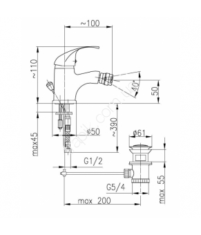 Смеситель Armatura Ecokran 5517-024-00