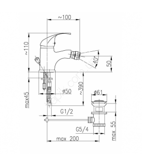 Смеситель Armatura Ecokran 5517-034-00