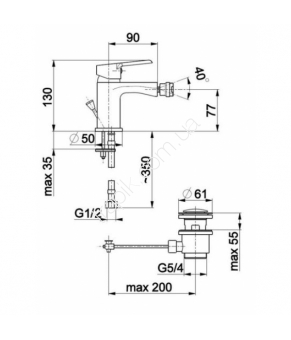 Смеситель Armatura Seelit 5817-014-00