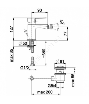 Смеситель Armatura Sofit 5117-014-00
