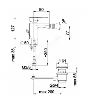 Смеситель Armatura Sofit 5117-015-00