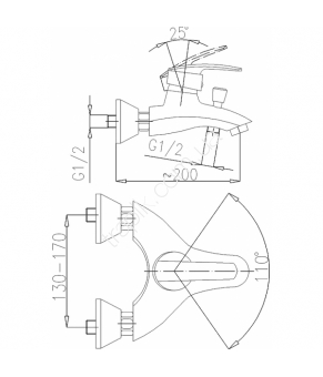 Смеситель Armatura Rubin 564-010-00