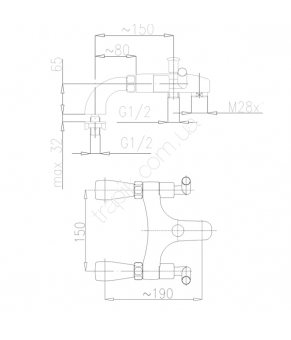 Смеситель Armatura Harmonic 345-020-00