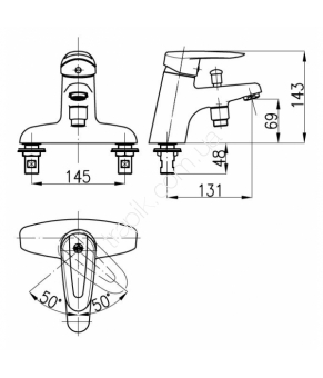 Смеситель Armatura Nefryt 505-011-00