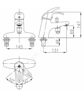Смеситель Armatura Piryt 445-041-00