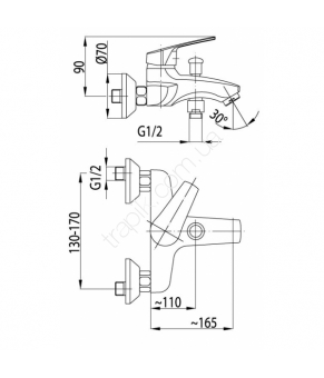 Смеситель Armatura Rodon 454-020-00