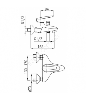 Смеситель Armatura Salit 4504-010-00