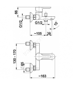 Смеситель Armatura Granat 5524-010-00