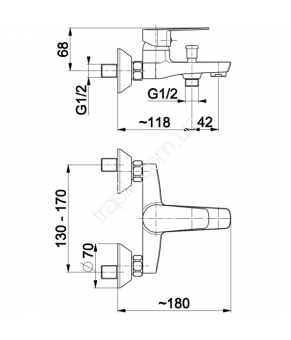 Смеситель Armatura Sofit 5114-010-00