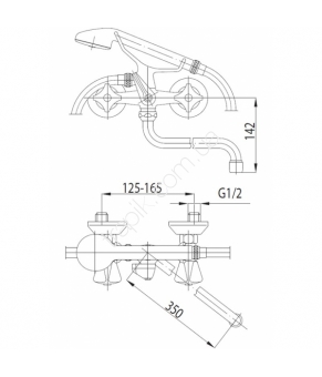 Смеситель Armatura Standard 304-198-00