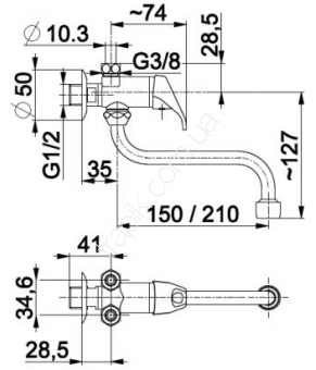 Смеситель Armatura 5608-772-00