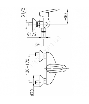 Смеситель Armatura Salit 4506-010-00