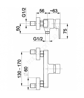 Смеситель Armatura Selen 4416-010-00