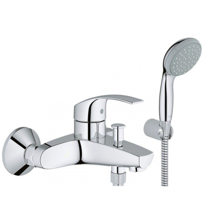 Змішувач Grohe Eurosmart з душовим гарнітуром 33302002