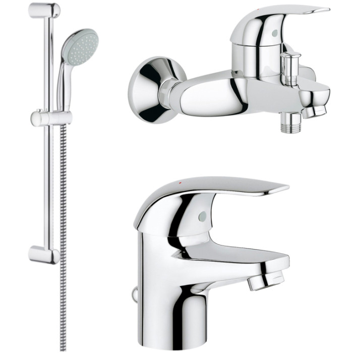 Набір змішувачів Grohe Euroeco 123226S