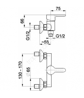 Смеситель Armatura Granat 5526-010-00