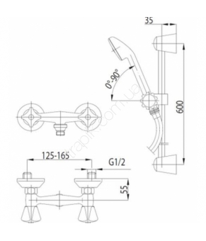 Смеситель Armatura Standard 306-311-00