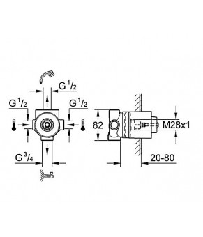 Смеситель Grohe 29707000