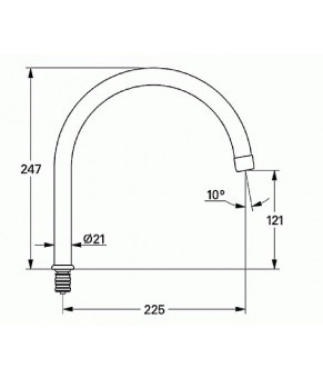 Излив Grohe 13049000