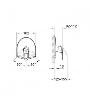  Смеситель Grohe Chiara 19156000