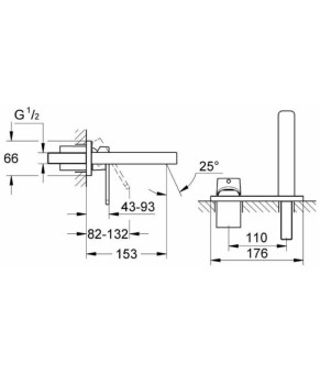 Смеситель Grohe Quadra 19479000