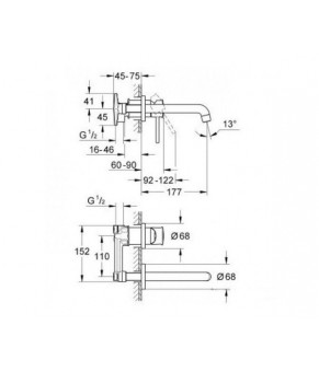 Смеситель Grohe BauClassic 20292000