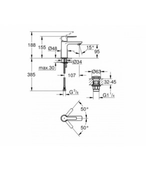 Смеситель Grohe Lineare New 23791001