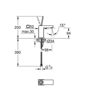 Смеситель Grohe Eurocube Joy 23656000